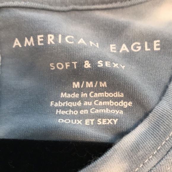 American eagle tie dye tee like new never worn size medium - Picture 2 of 3